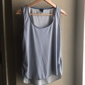 Ann Taylor Striped Blouse